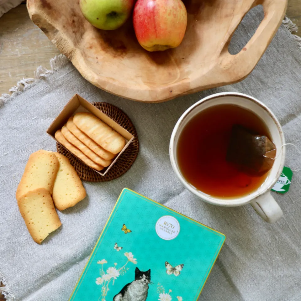 Boite de langues de chat pâtissières