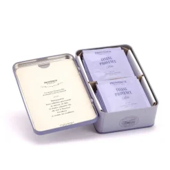 Boite en métal de tisane de Provence