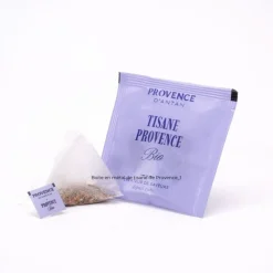 Boite en métal de tisane de Provence