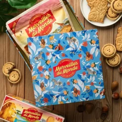 Boite signature biscuits - Merveilles du monde