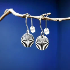 Boucles d'oreilles soleil levant