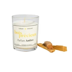 Bougie parfumée à l'ambre