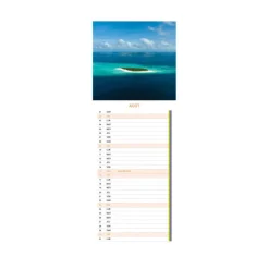 Calendrier Paysages Paradisiaques 2026