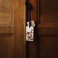 Carte florale parfumée à la rose