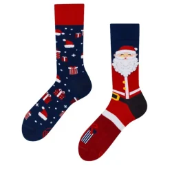Chaussettes motifs père noël