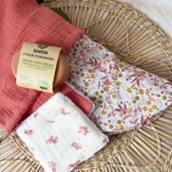 Coffret zéro déchets rose