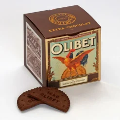 Duo de biscuits demi-lune : extra vanille & chocolat