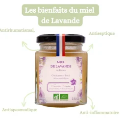 Duo de miels : lavande et tilleul