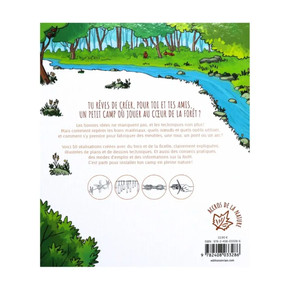 Installe ton camp dans la forêt