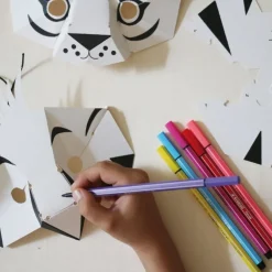 Kit créatif - Masques de la jungle