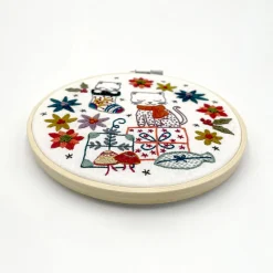 Kit de broderie motifs chat