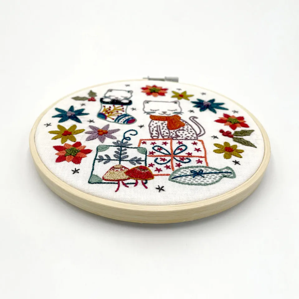 Kit de broderie motifs chat