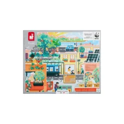 Puzzle éducatif : ville verte - Janod