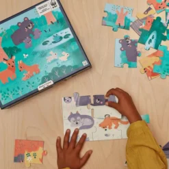 Puzzle panoramique 4 saisons - Janod