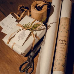 Rouleau de Papier cadeau ensemencé (flyer de noël)