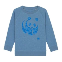 Sweat enfant bleu WWF