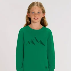 Sweat enfant vert