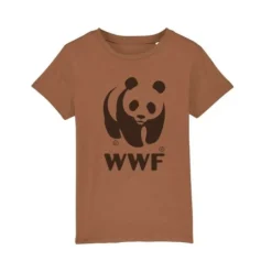 T-shirt caramel WWF coton bio