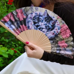 Éventail original chat